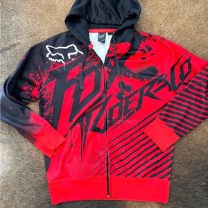 Men’s XL Fox Racing Jacket Red Black